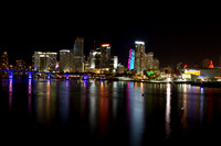 Miami Downtown at night